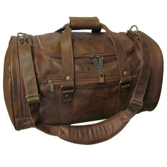 22 Leather Jumbo Duffel