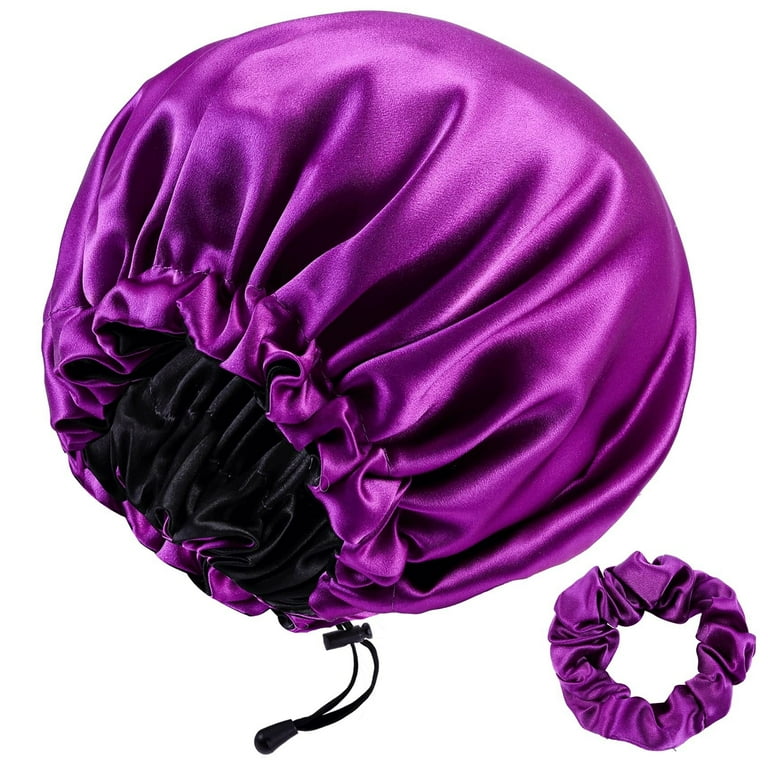 22 Momme 100% Mulberry Silk Bonnet Hair Wrap for Sleeping