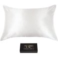 22 Momme Mulberry Silk Pillowcase, Good for Hair and Skin, from Luxury