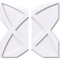 thumbnail image 1 of 22"OD x 1"ID x 7 1/2"C x 1"P Titus Architectural Grade PVC Contemporary Ceiling Medallion, Two Piece, 1 of 11