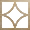 thumbnail image 1 of 22"OD x 14 1/8"ID x 1/4"T Statesman Wood Fretwork Pierced Ceiling Medallion, Hickory, 1 of 3