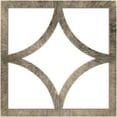 thumbnail image 1 of 22"OD x 14 1/8"ID x 3/4"P Statesman Architectural Grade PVC Pierced Ceiling Medallion, Antiqued Pale Gold, 1 of 10
