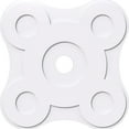 thumbnail image 1 of 22"OD x 3"ID x 7 1/2"C x 1"P Luna Architectural Grade PVC Contemporary Ceiling Medallion, 1 of 11