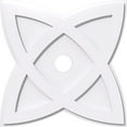 thumbnail image 1 of 22"OD x 3"ID x 8 1/4"C x 1"P Cosmo Architectural Grade PVC Contemporary Ceiling Medallion, 1 of 11