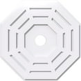 thumbnail image 1 of 22"OD x 3"ID x 8 3/4"C x 1"P Westin Architectural Grade PVC Contemporary Ceiling Medallion, 1 of 7