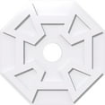 thumbnail image 1 of 22"OD x 4"ID x 7 1/2"C x 1"P Logan Architectural Grade PVC Contemporary Ceiling Medallion, 1 of 11