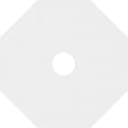 thumbnail image 1 of 22"OD x 4"ID x 8 3/4"C x 1"P Westin Architectural Grade PVC Contemporary Ceiling Medallion, 1 of 7