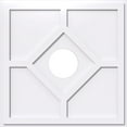 thumbnail image 1 of 22"OD x 5"ID x 7 1/2"C x 1"P Embry Architectural Grade PVC Contemporary Ceiling Medallion, 1 of 11