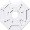 thumbnail image 1 of 22"OD x 5"ID x 7 1/2"C x 1"P Logan Architectural Grade PVC Contemporary Ceiling Medallion, 1 of 11