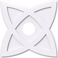 thumbnail image 1 of 22"OD x 5"ID x 8 1/4"C x 1"P Cosmo Architectural Grade PVC Contemporary Ceiling Medallion, 1 of 11
