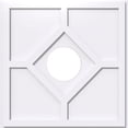 thumbnail image 1 of 22"OD x 6"ID x 7 1/2"C x 1"P Embry Architectural Grade PVC Contemporary Ceiling Medallion, 1 of 11