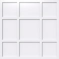 thumbnail image 1 of 22"OD x 7 1/2"C x 1"P Rubik Architectural Grade PVC Contemporary Ceiling Medallion, 1 of 11