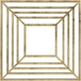 thumbnail image 1 of 22"OD x 8 1/8"ID x 3/4"P Raven Architectural Grade PVC Pierced Ceiling Medallion, Antiqued Brass, 1 of 10