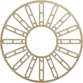 thumbnail image 1 of 22"OD x 8"ID x 1/4"T Hale Wood Fretwork Pierced Ceiling Medallion, Birch, 1 of 3