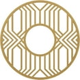 thumbnail image 1 of 22"OD x 8"ID x 3/4"P Empire Architectural Grade PVC Pierced Ceiling Medallion, Gold, 1 of 10