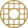 thumbnail image 1 of 22"OD x 8"ID x 3/4"P O'Neal Architectural Grade PVC Pierced Ceiling Medallion, Gold, 1 of 10