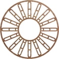 thumbnail image 1 of 22"OD x 8"ID x 3/8"T Hale Wood Fretwork Pierced Ceiling Medallion, Walnut, 1 of 3