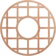 thumbnail image 1 of 22"OD x 8"ID x 3/8"T O'Neal Wood Fretwork Pierced Ceiling Medallion, Cherry, 1 of 3