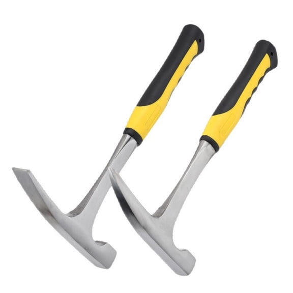 22-Ounce All Steel Rock Pick Hammer with Pointed Tip, 11-Inch Overall Length | Essential for Geological Study, Rock Hounding, Prospecting, Mining