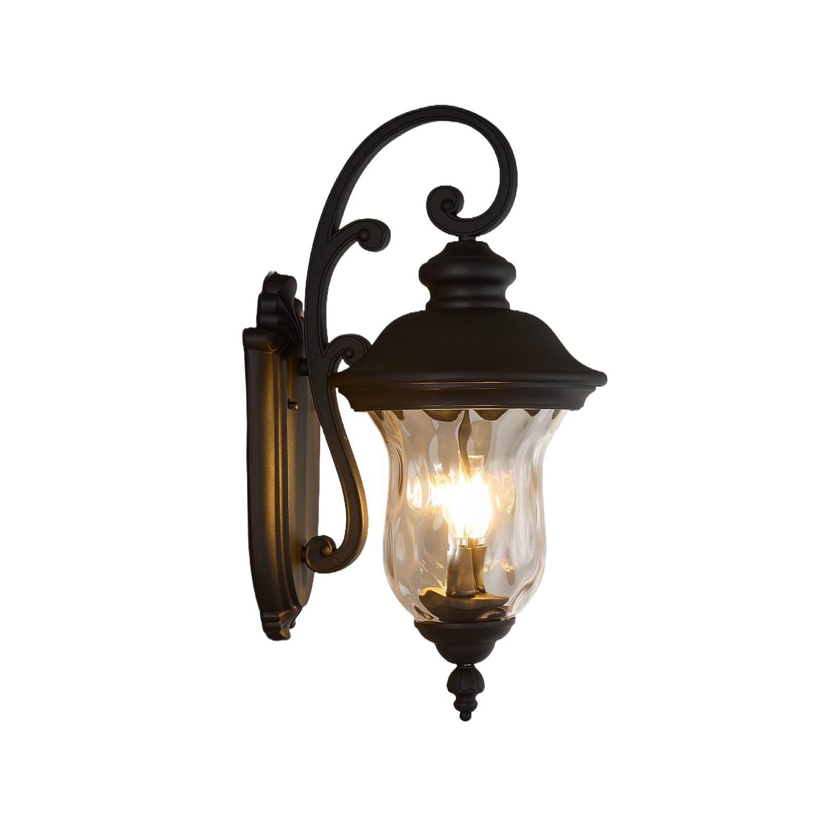 22" Outdoor Waterproof Wall Sconce Lights for House, Doorway (Bulbs Included)