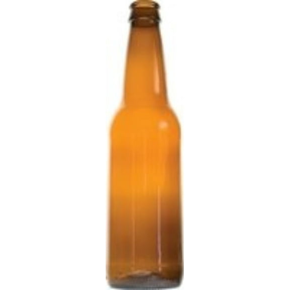 22 Oz. Amber Beer Bottles--case 12