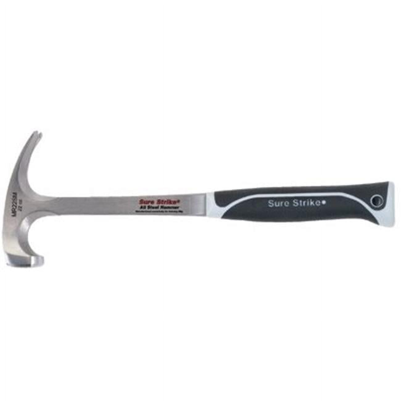 IRWIN Max Strike 19oz Steel Hammer - Magnetic Nail Starter With Milled Face & Ergonomic Grip