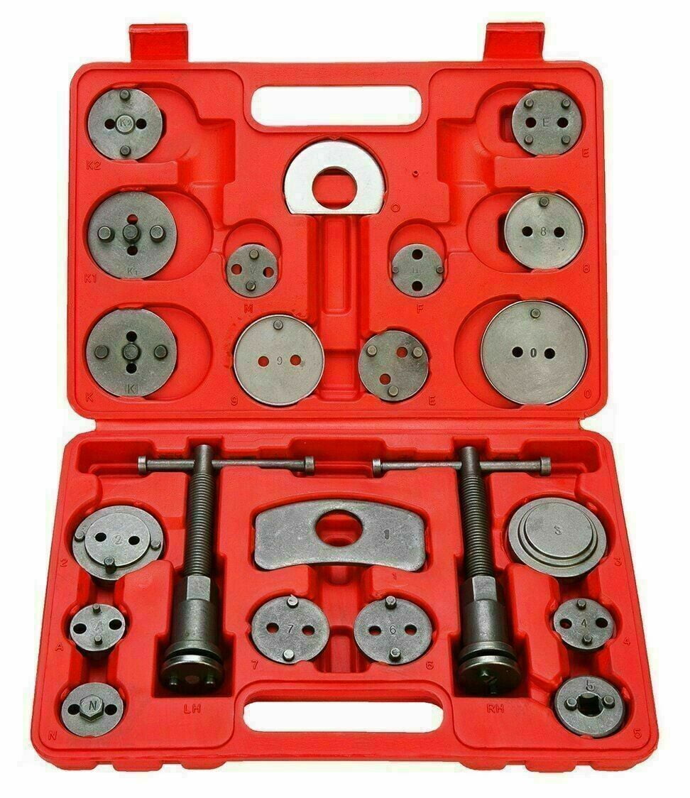 22 PCS/Set Universal Car Disc Brake Caliper Adjustment Tools Brake Pad  Removal 