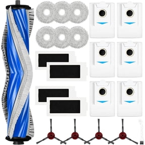 22 Pcs Accessory Kit Compatible with Ecovacs Deebot T30S T30S Pro T30S AI T30S AI Care Vacuum