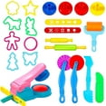 thumbnail image 1 of 22 Pcs Play Dough Tools Kit, Playdough Pack Sets for Kids Ages 3-4, Birthday Party Favors, Toys for Girls 3 4 5 6 Years, 1 of 10