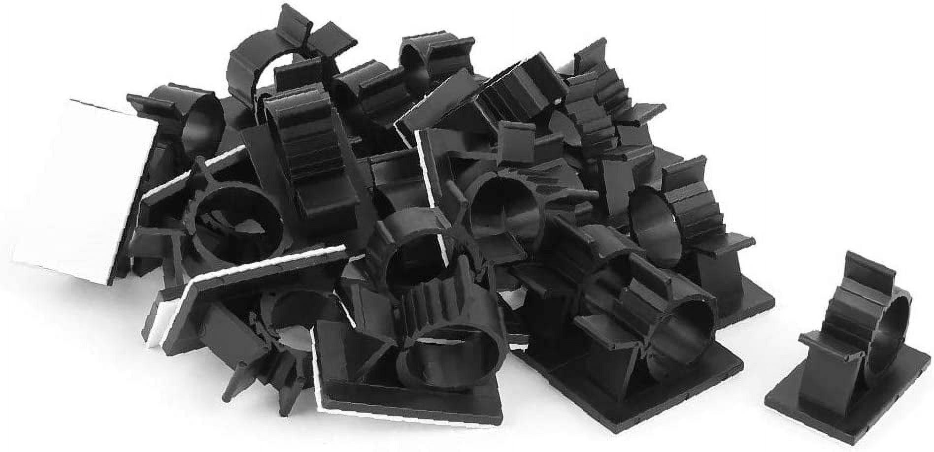 Clip Fermacavi Adesive Per Auto - Organizer Cavi, Fermagli 12mm, Accessori