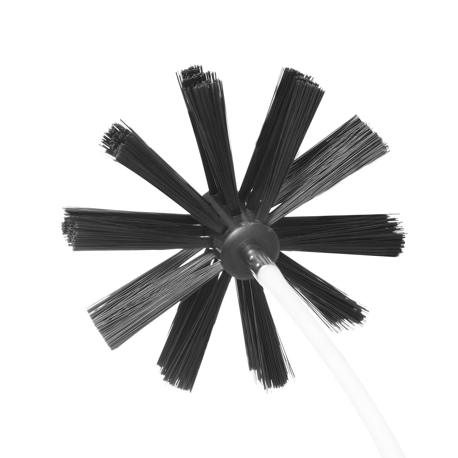 22-Piece 30-Foot Dryer Vent Cleaning Kit - 3 Sizes Flexible Lint Brush, Reinforced Nylon Duct Brush, Clamp Connectors - Dryer Vent Cleaner Kit for Lint Removal & Airflow Improvement