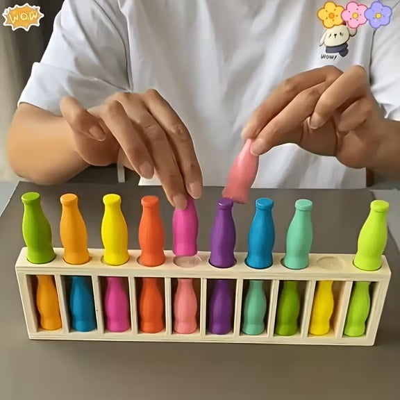 22-Piece Color Matching Strategy Board Game - Fun and Educational Memory Game for All Ages