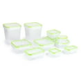 22Piece Food Storage Containers w/Lids ClickandLock, BPAFree