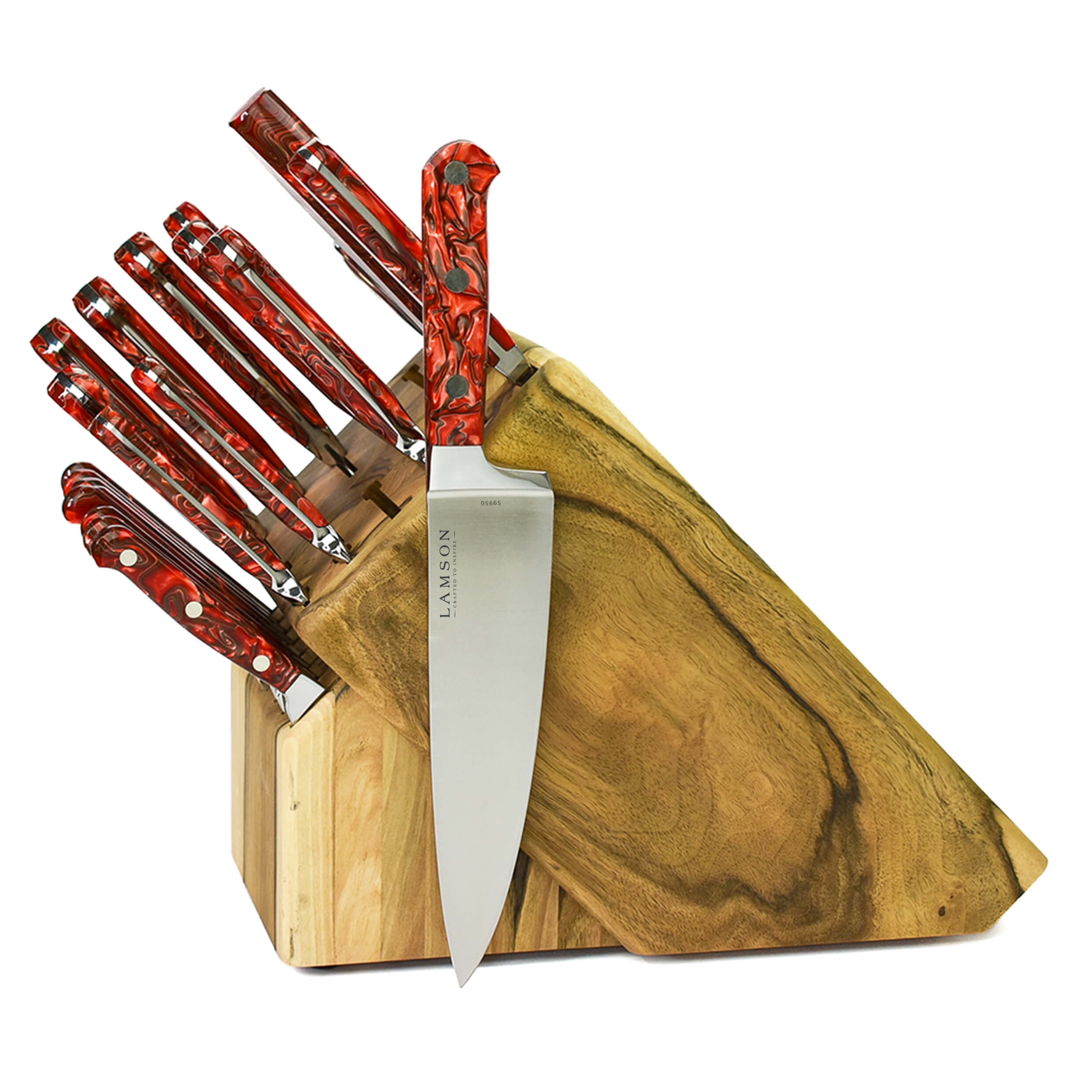 22-Piece Premier Forged Knife Block Set - Walmart.com