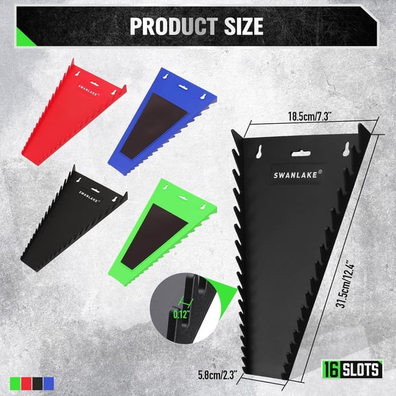 22-Piece Socket Organizer & Magnetic Wrench Organizer Set