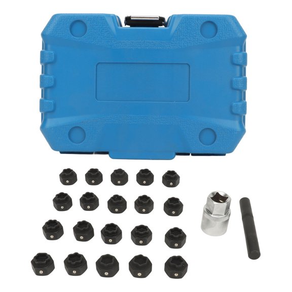 22-Piece Wheel Locking Nut Wrench Kit For BMW