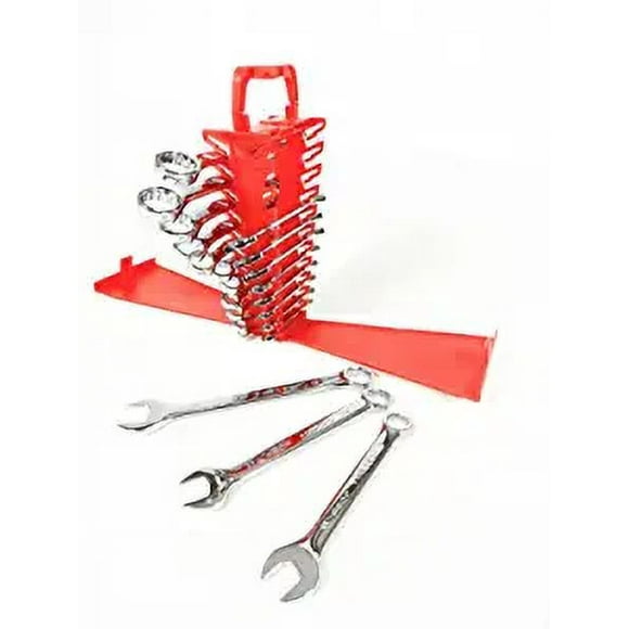 22 Pieces Complete Combination Open and Ring End Wrench Set (SAE and MM)