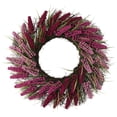 thumbnail image 1 of 22" Pink Heather Wreath by Ashland  - Spring Floral for Crafting and Home Decor, 1 of 2
