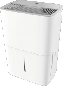 22 Pint Dehumidifier for Home, Portable Dehumidifier with 5.5L Water Tank, Quiet Moisture Absorber with Auto Shut-Off, Drain Hose Option for Basement, Bedroom, Bathroom, 115V