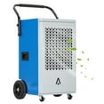 thumbnail image 1 of 22 Pints Portable Commercial Dehumidifier with Pump, Industrial Dehumidifier with Handle & Wheels, 1 of 7