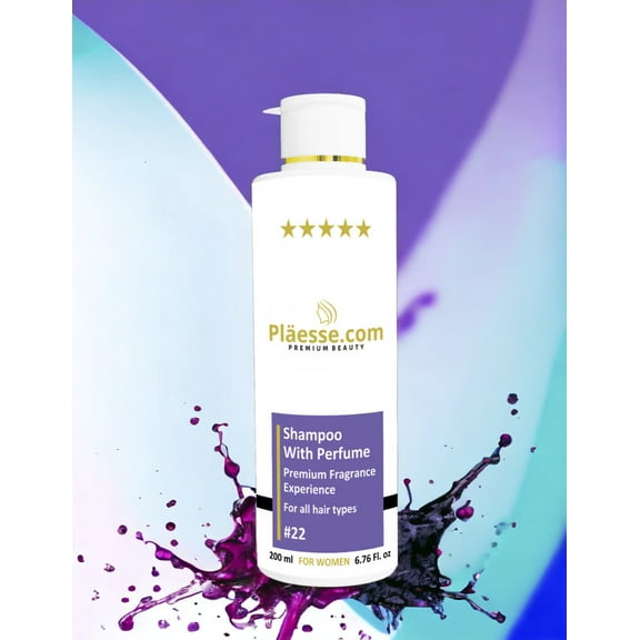 #22 Plaesse Premium Digit@l Cosmetics Shampoo With Perfume (200ml)
