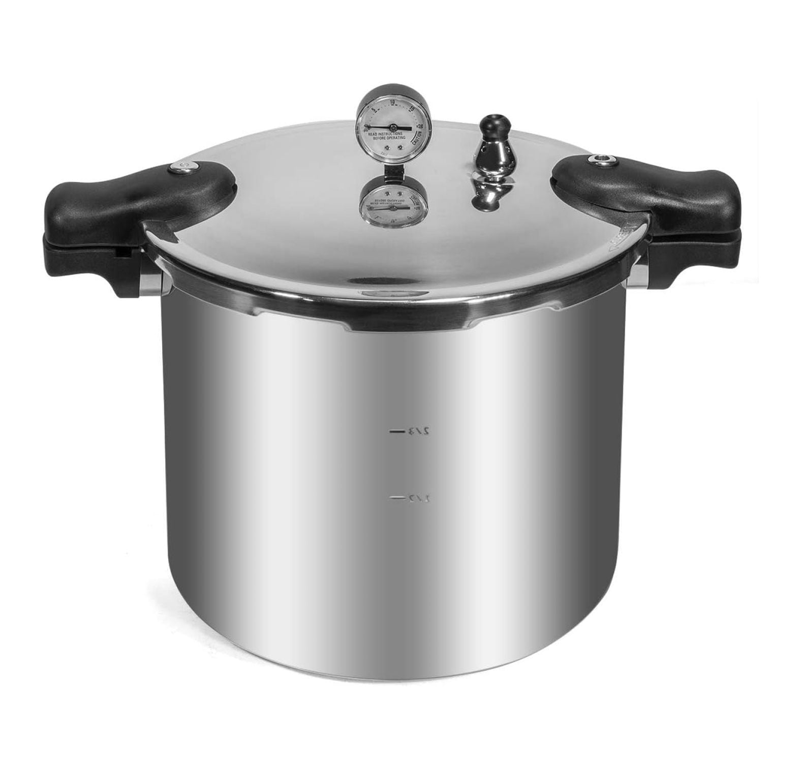 22Quart Pressure Canner Pressure Cooker Pressure Gauge with Rack