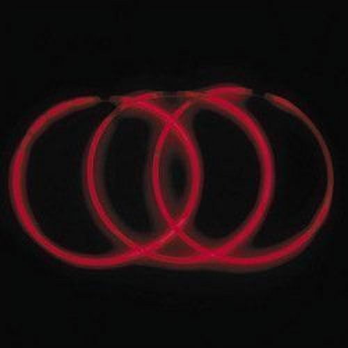 22" Red Glow Necklaces (50Pc) - Jewelry - 50 Pieces
