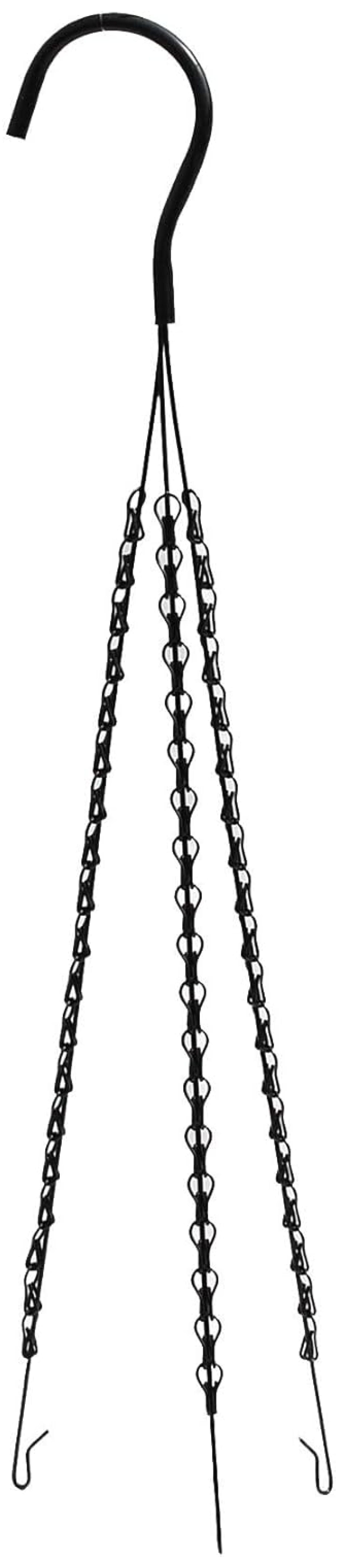 22" Rigid Wire Hanger for Hanging Baskets, 3 Strands 10 Pcs Pack