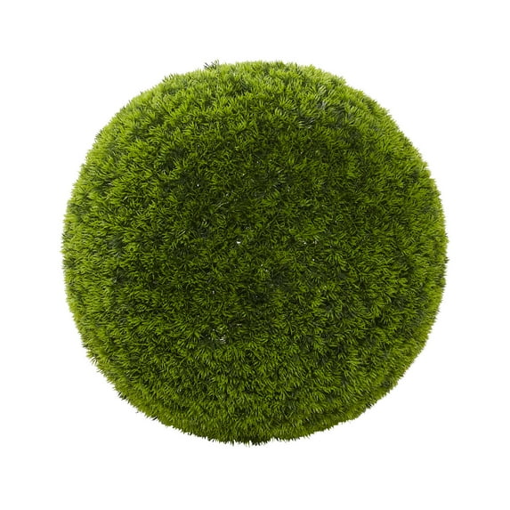 22" Round Topiary Artificial Foliage Ball, by DecMode