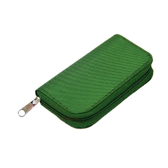 22 Slots Micro SD Memory Card Storage Zipper Pouch Case Protector Holder Wallet