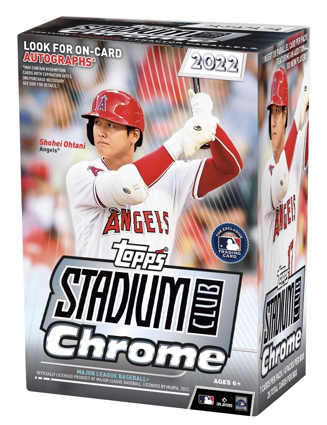 Topps 2022 Stadium Club Chrome MLB Baseball Cards Blaster Topps 2022 Stadium Club Chrome MLB Baseball Cards Blaster