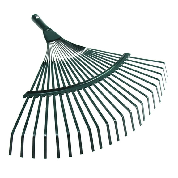 22 Teeth Heavy Duty Steel Metal Rake for Head High Carbon Steel Lawn Leaves Garden Garden Tools Without Handle Home Tool