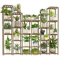 thumbnail image 1 of 22 Tiers  Shelf for  Large Indoor  Stand  Rack    Stands for   Holder for Patio Balcony Garden, 1 of 13