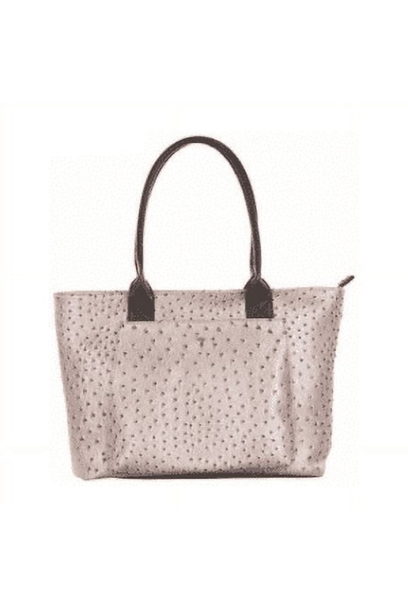 | Tote bag for women | Shoulder bag | Multi Pockets | Personal Item travel bag | Ostrich Vegan large tote bags